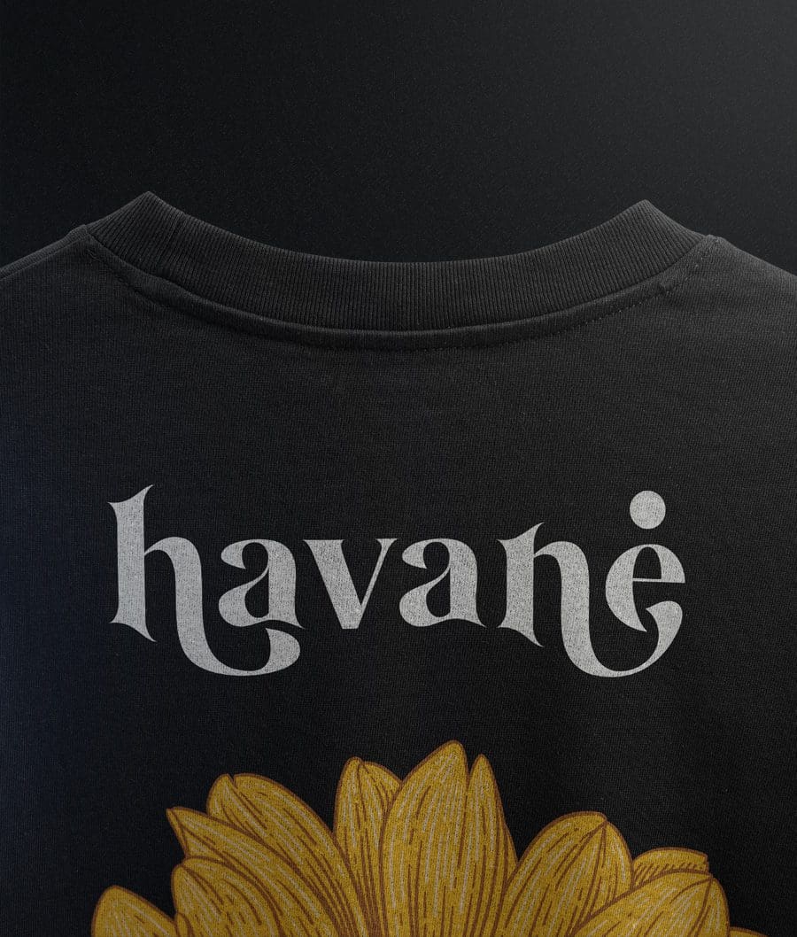TSHIRT HAVANE - SUNFLOWER 3